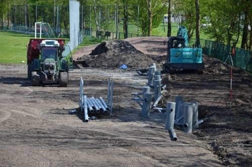 renovatie sportpark Eindenhout 