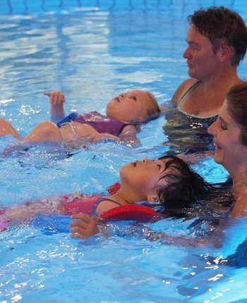 Oefenuurtje zwemleskinderen