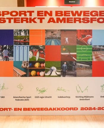 Amersfoort viert geslaagde avond met ondertekening Sportakkoord 2.0
